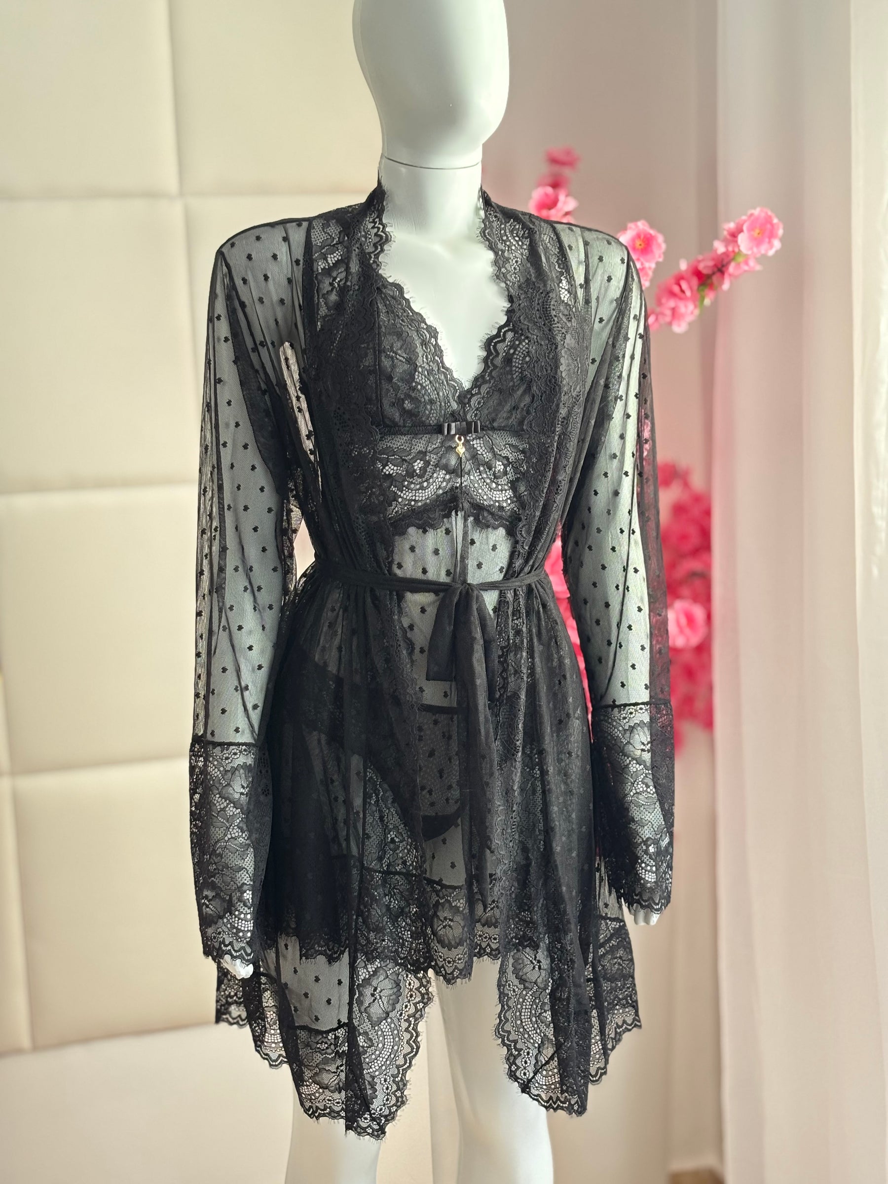 CONJUNTO CORAÇÕES PRETO