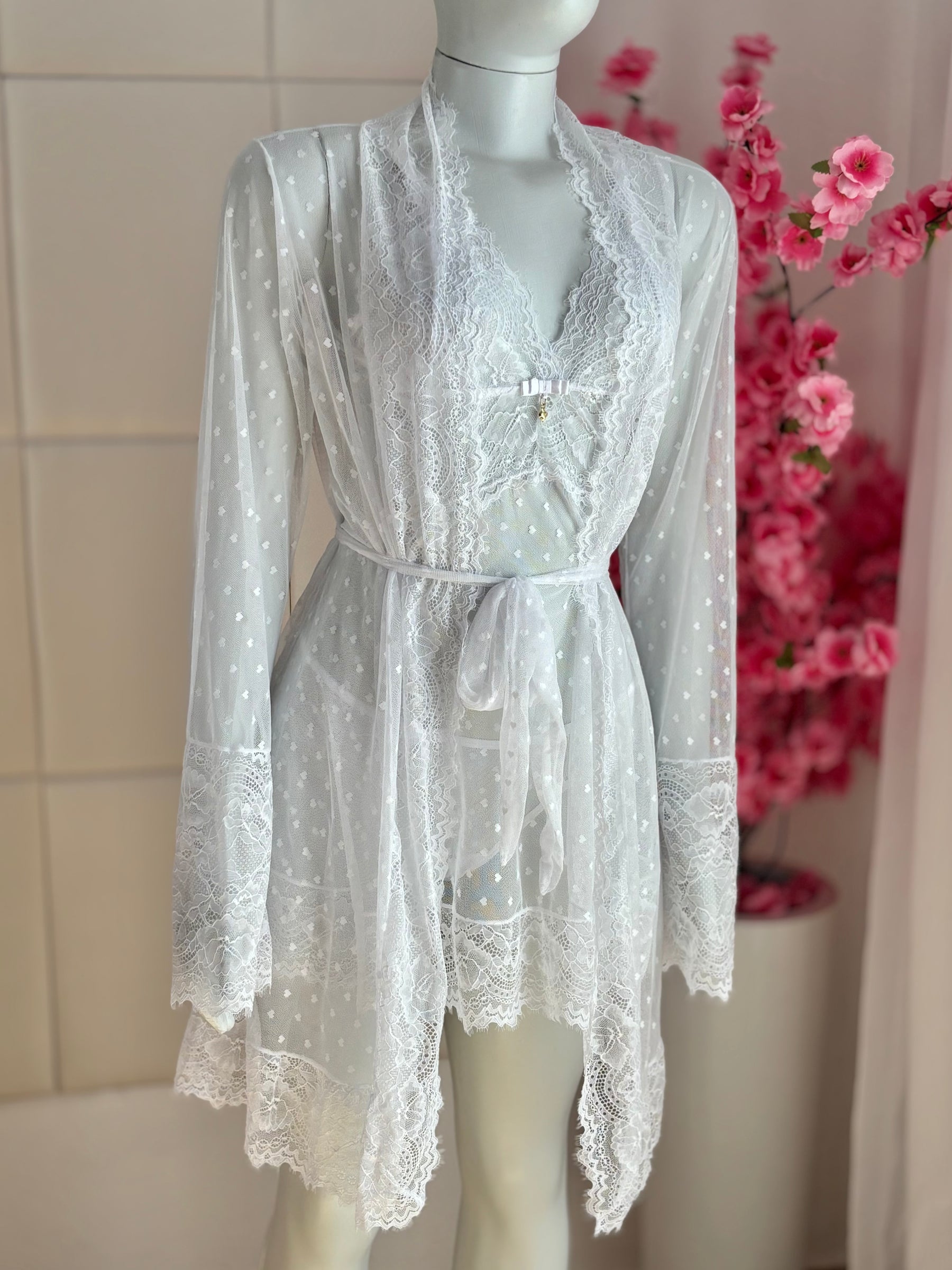 CONJUNTO CORAÇÕES BRANCO