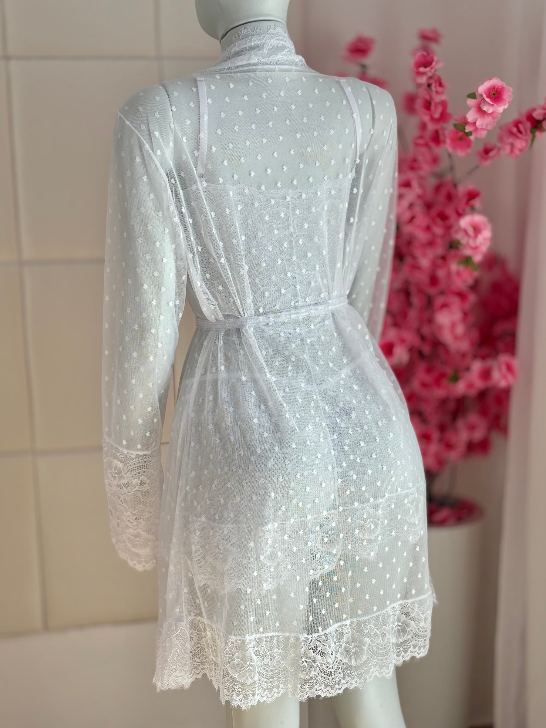 CONJUNTO CORAÇÕES BRANCO