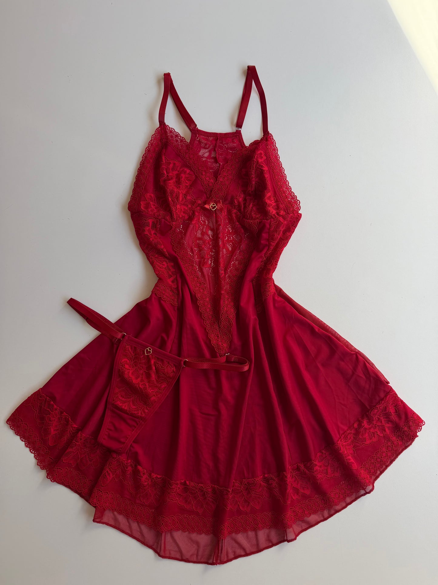 CAMISOLA SEXY MAYA VERMELHO