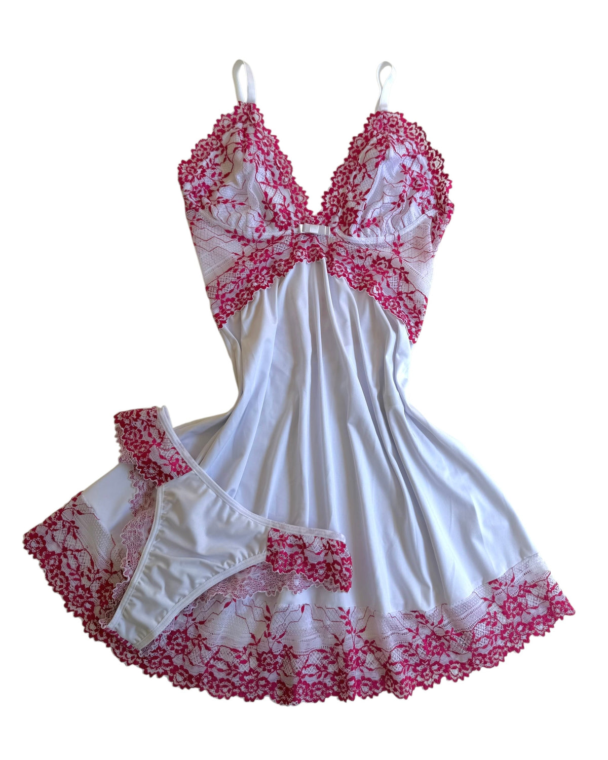 CAMISOLA BRANCO/PINK