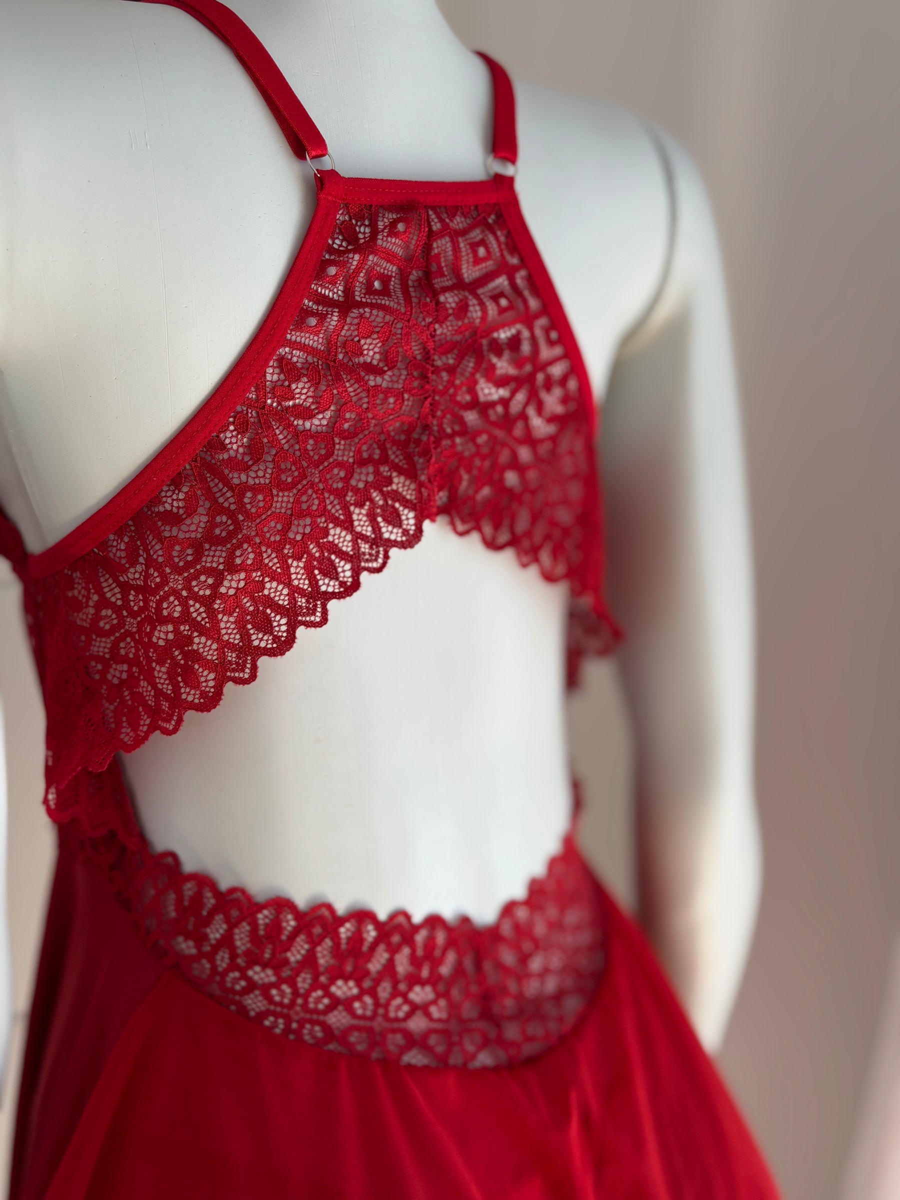 CAMISOLA SEXY MAYA VERMELHO