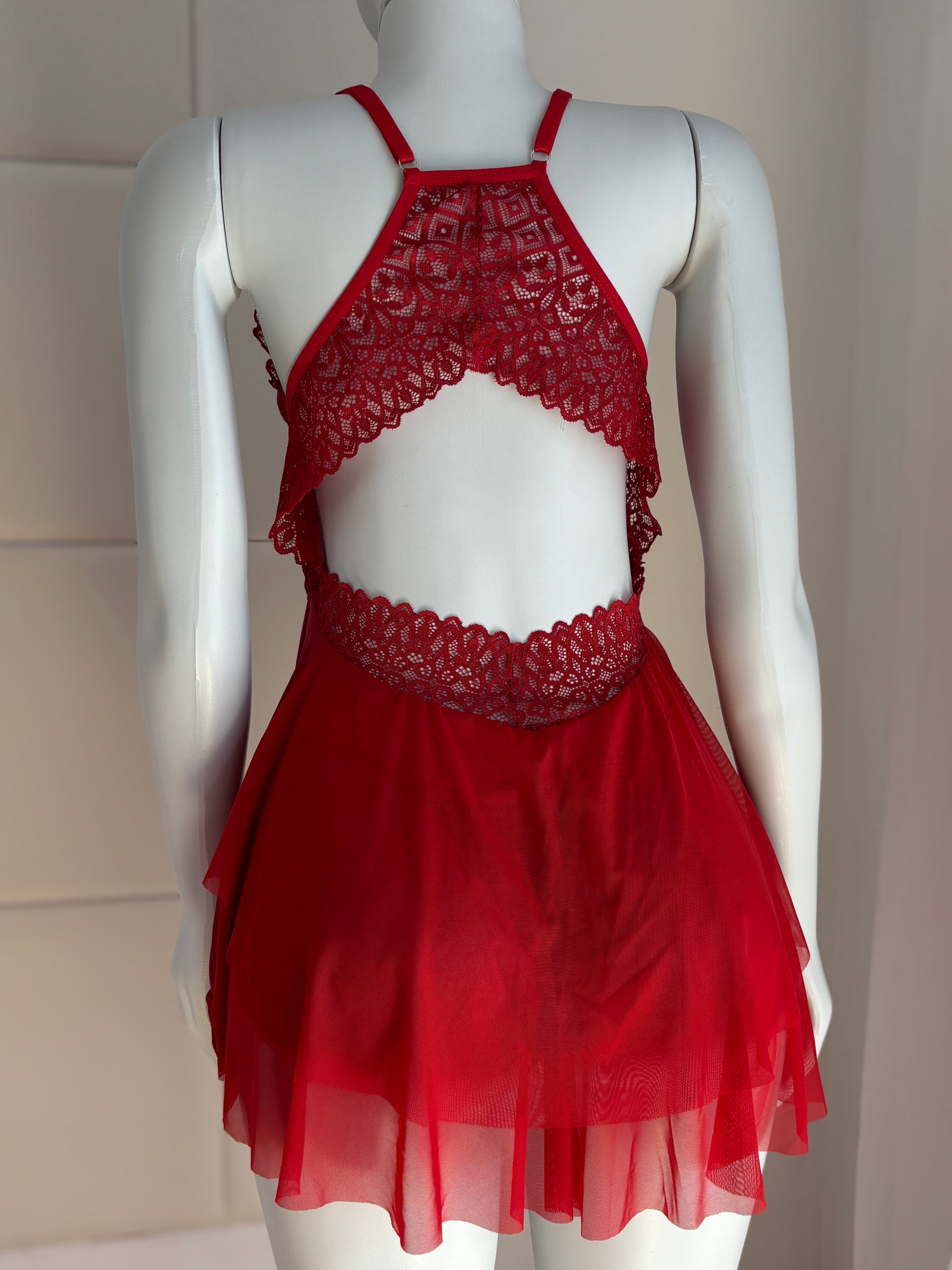 CAMISOLA SEXY MAYA VERMELHO