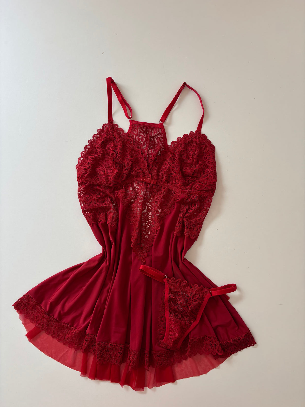 CAMISOLA SEXY MAYA VERMELHO