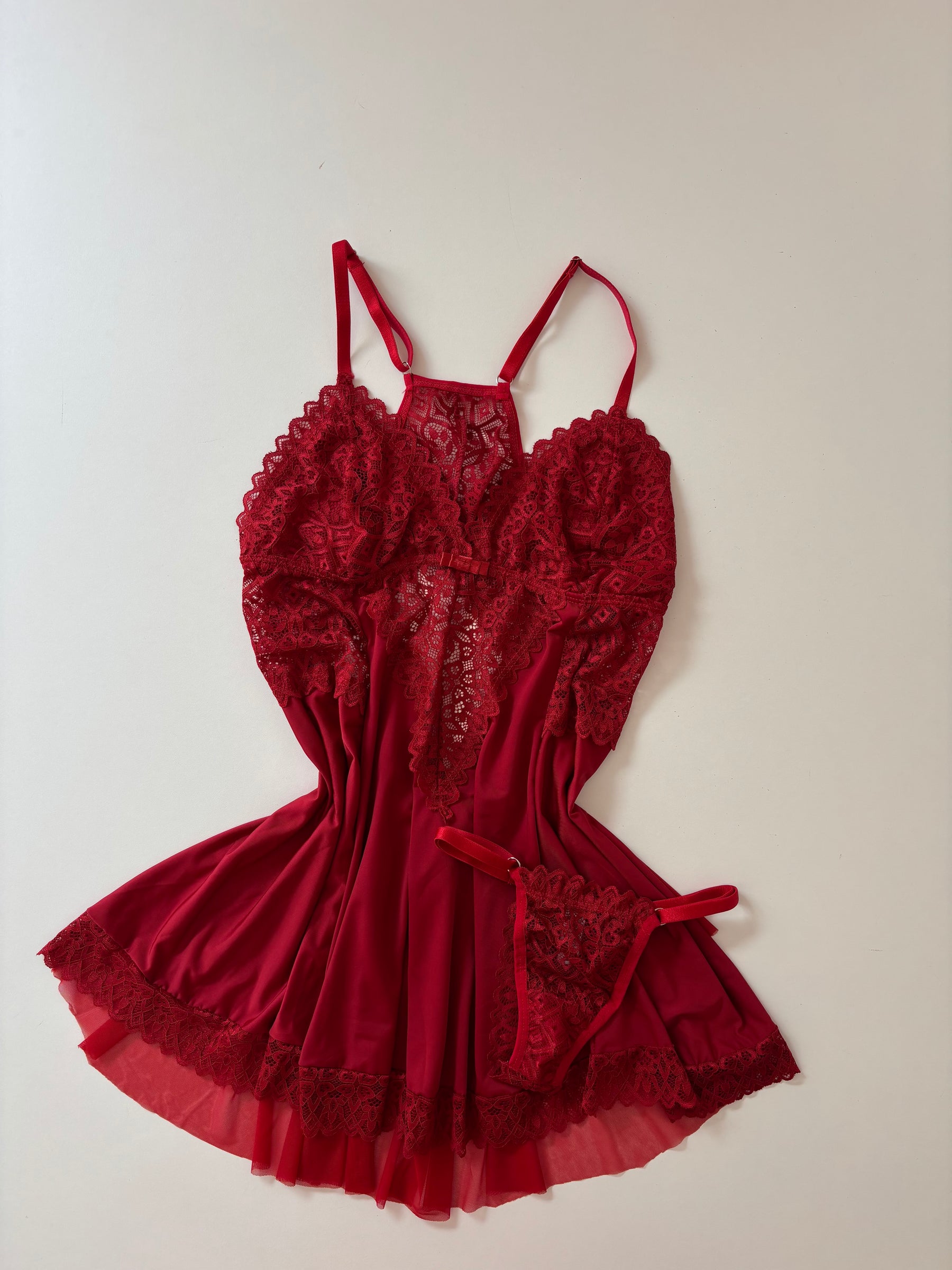 CAMISOLA SEXY MAYA VERMELHO