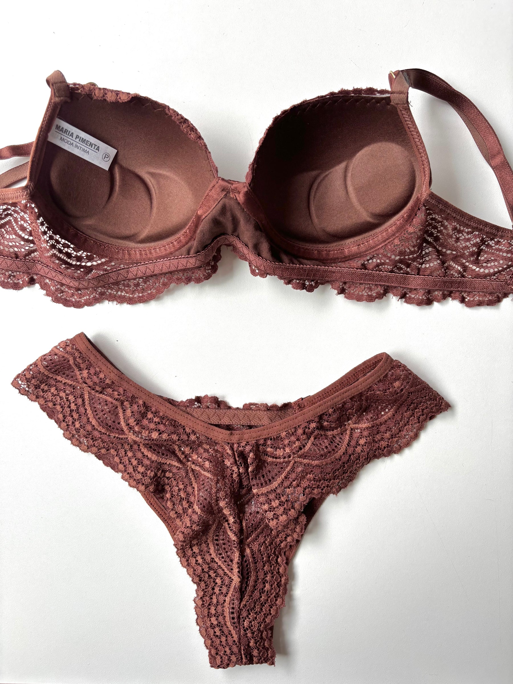 CONJUNTO DE LINGERIE CAPUCCINO