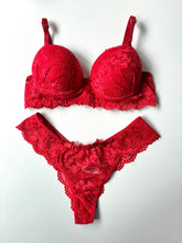 CONJUNTO DE LINGERIE VERMELHO