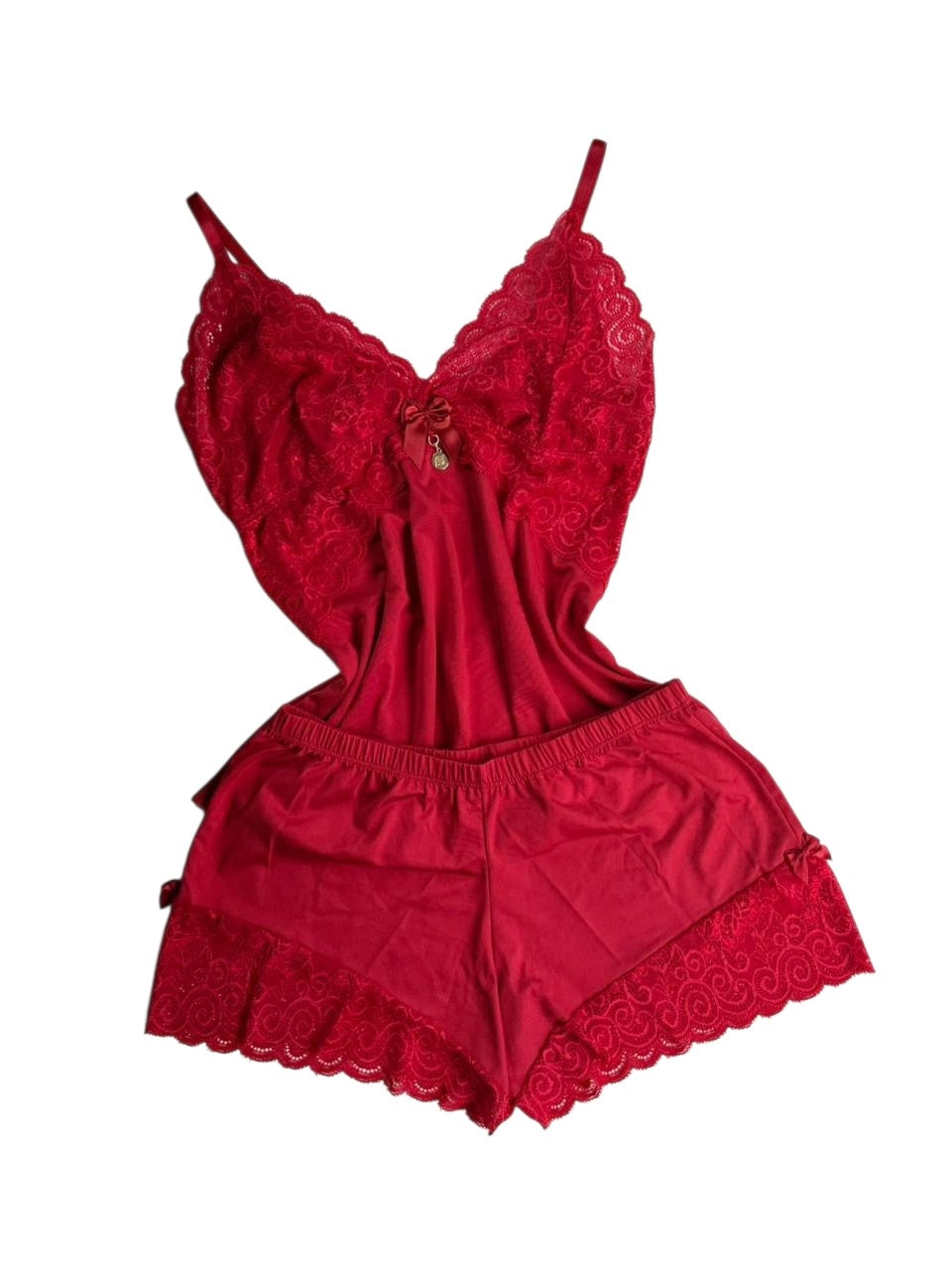 BABY DOLL SAFIRA VERMELHO