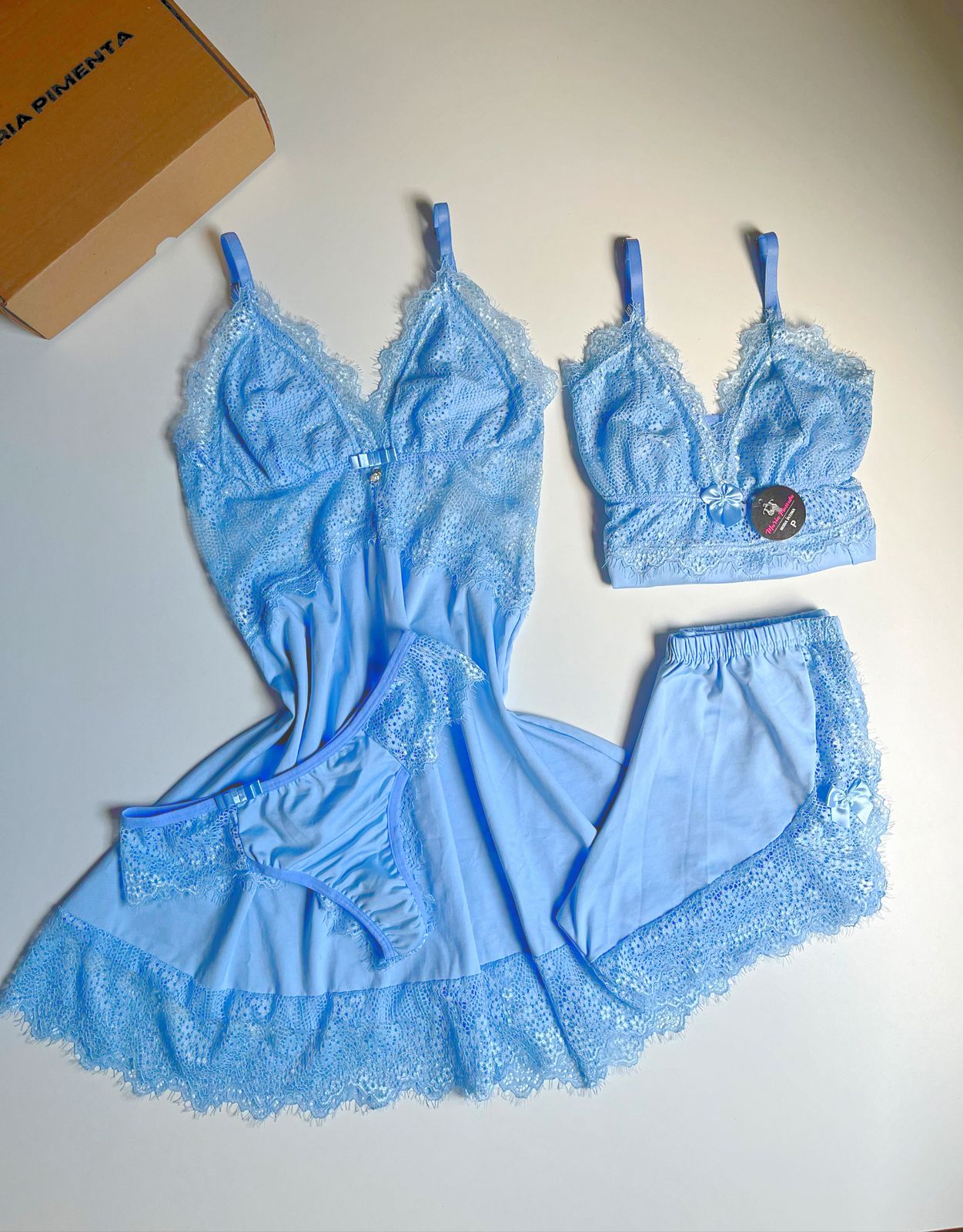 CONJUNTO ESPECIAL LUXO AZUL