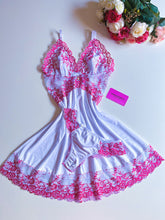 CAMISOLA COM CALCINHA BRANCA/ROSA