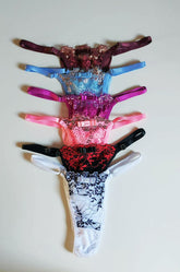 KIT 6 CALCINHAS FIO DE REGULAGEM