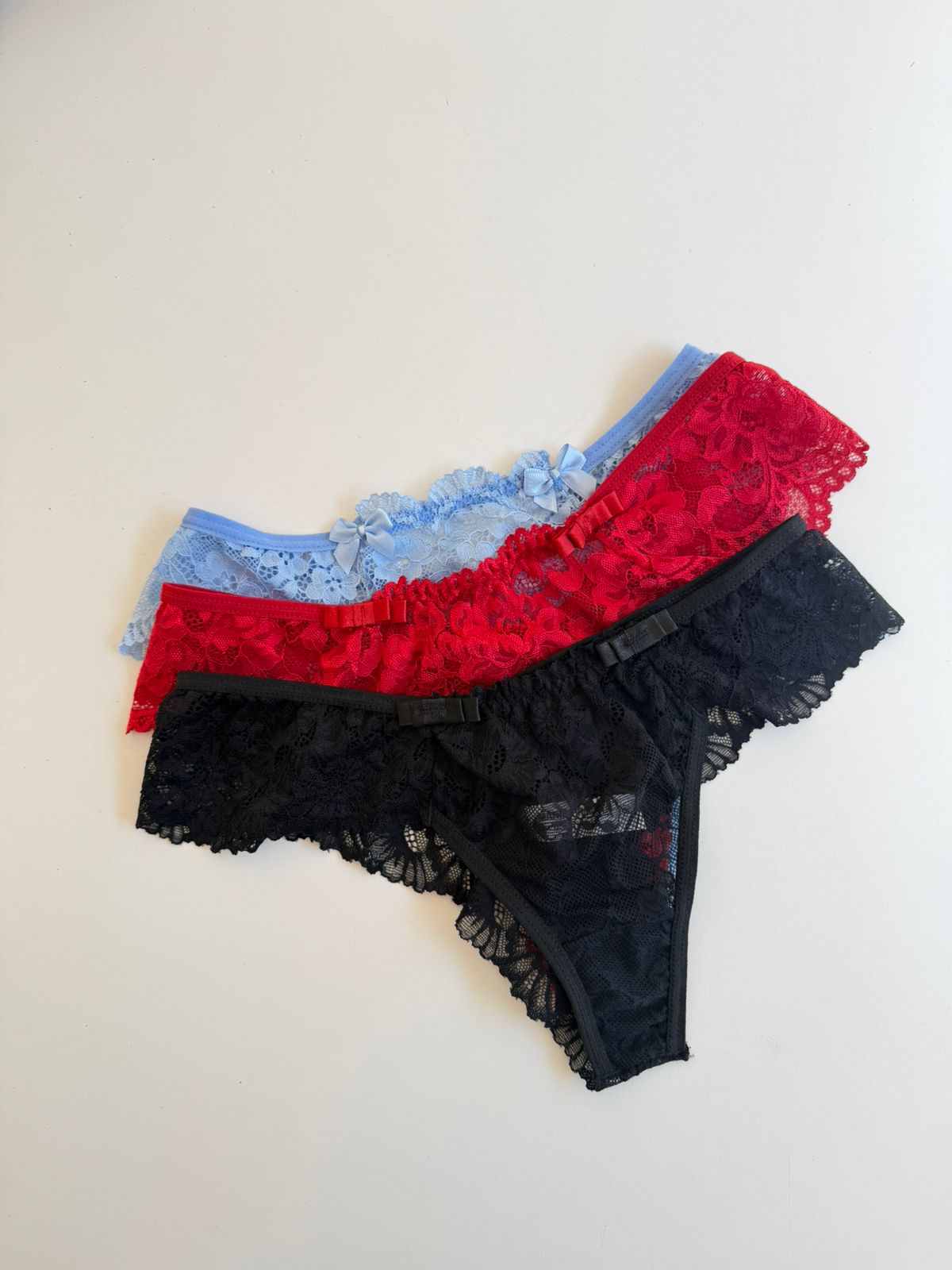KIT COM 3 CONJUNTO DE LINGERIE