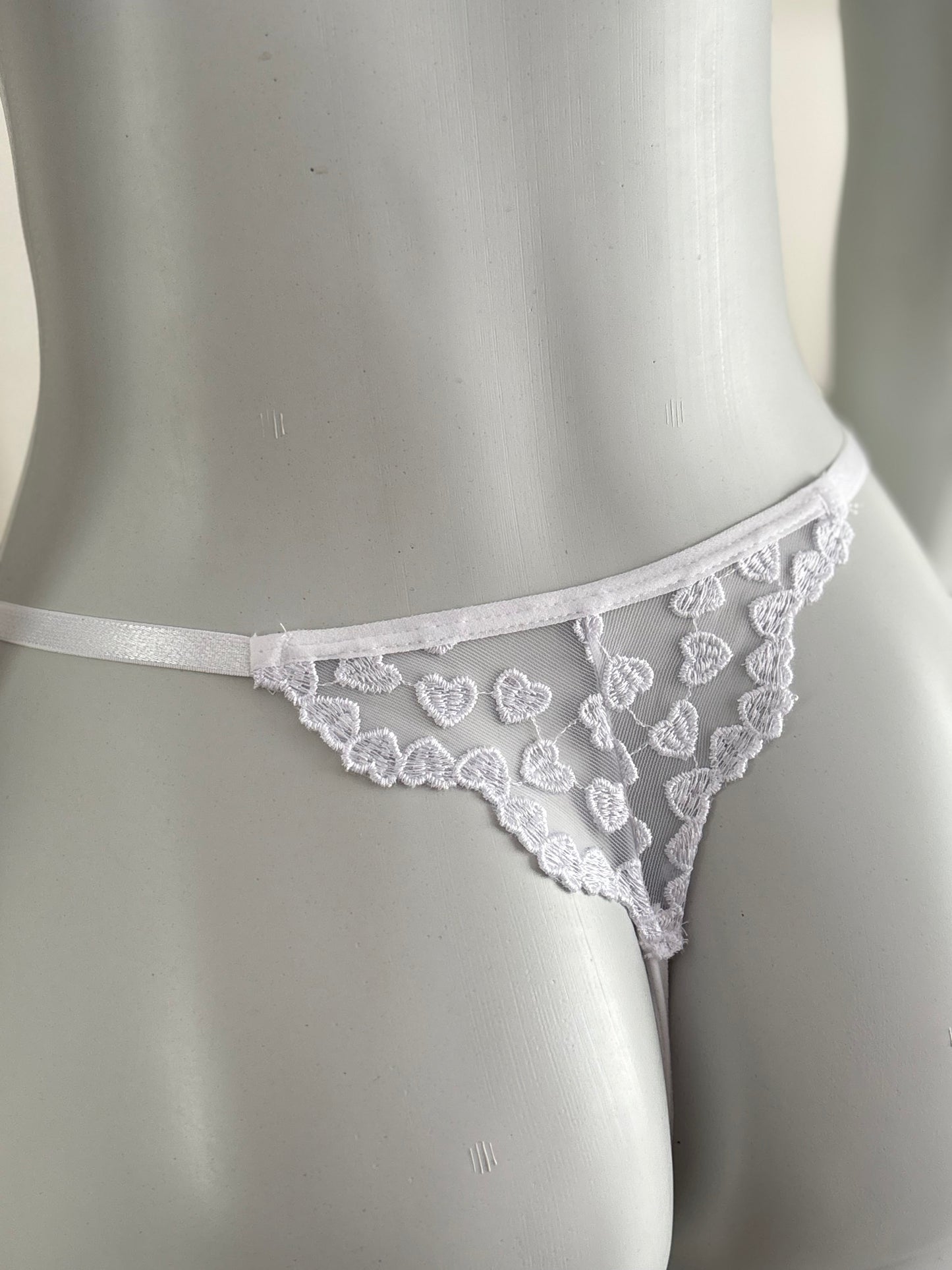 CONJUNTO EM TULE BRANCO