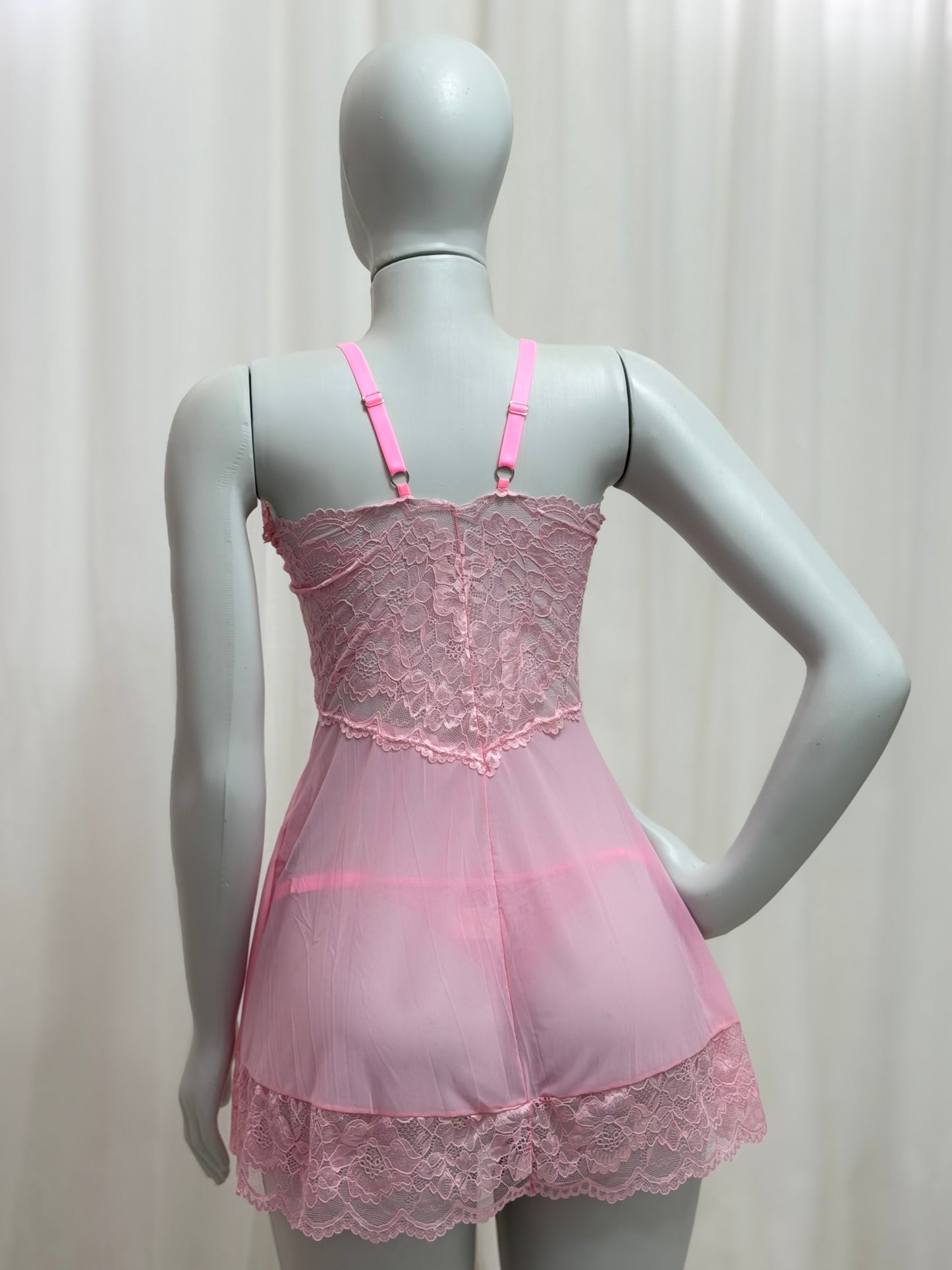 CAMISOLA EM TULE E CONJUNTO JASMINE ROSA