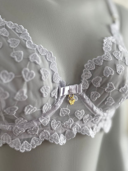 CONJUNTO EM TULE BRANCO