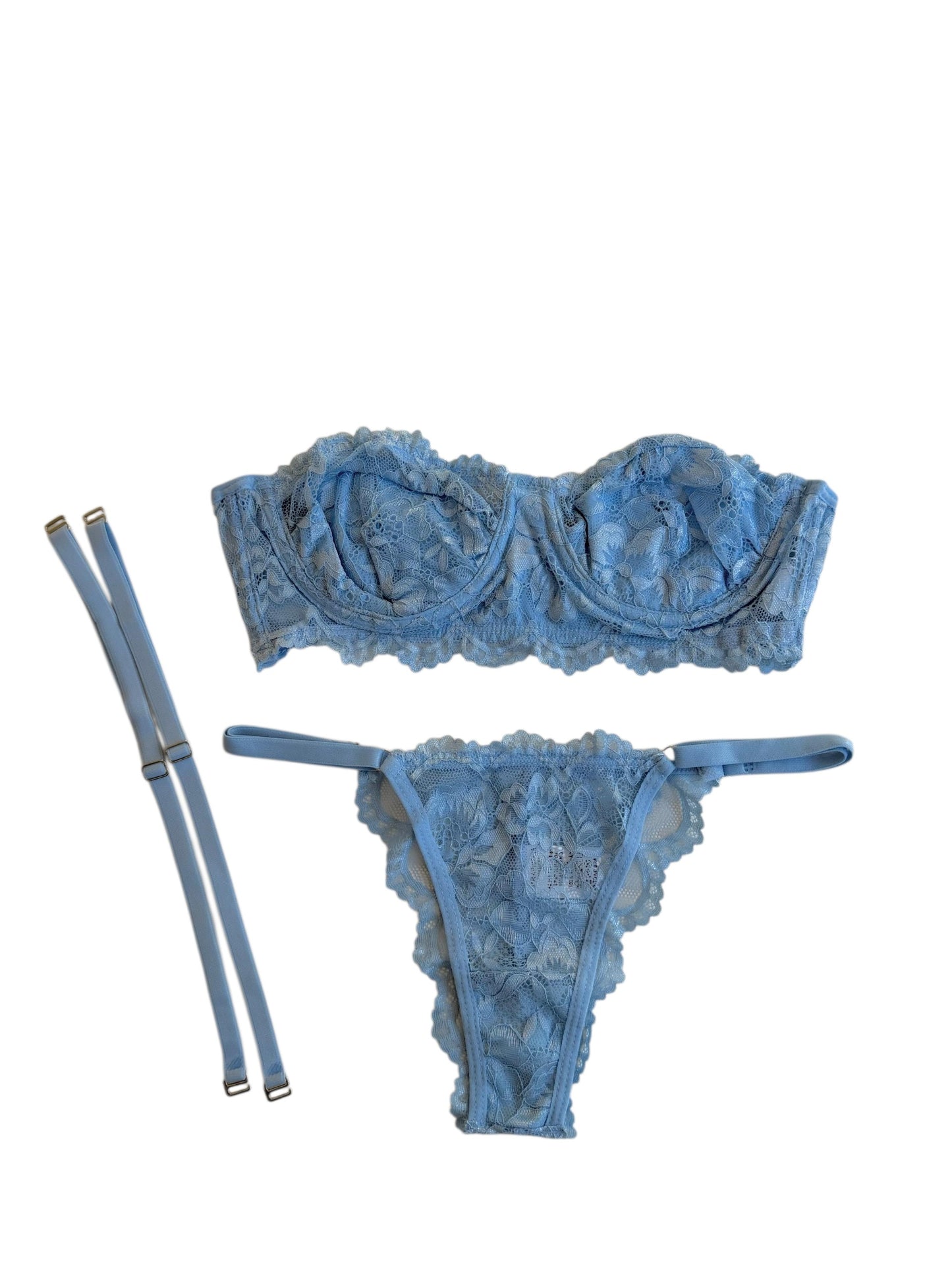 CONJUNTO JASMINE AZUL CLARO