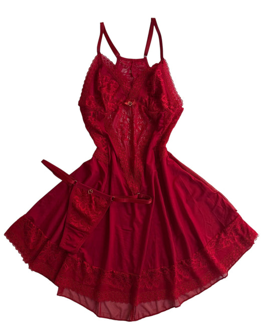 CAMISOLA SEXY MAYA VERMELHO
