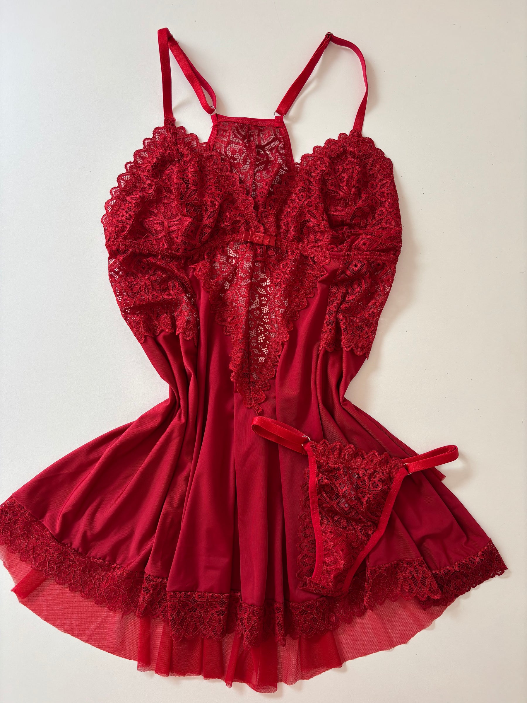 CONJUNTO ESPECIAL MAYA VERMELHO