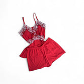 BABY DOLL GRAVATINHA VERMELHO/BRANCO