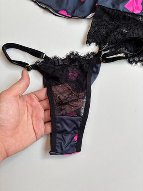 BABY DOLL CORAÇÕES 3 PEÇAS