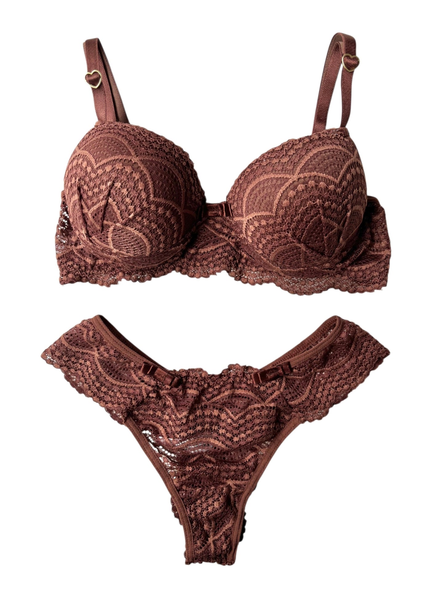 CONJUNTO DE LINGERIE CAPUCCINO