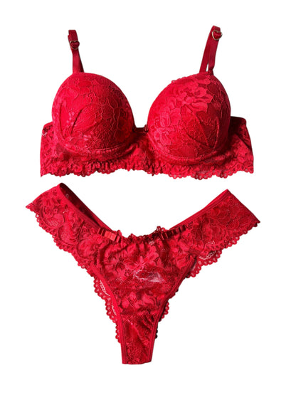 CONJUNTO DE LINGERIE VERMELHO