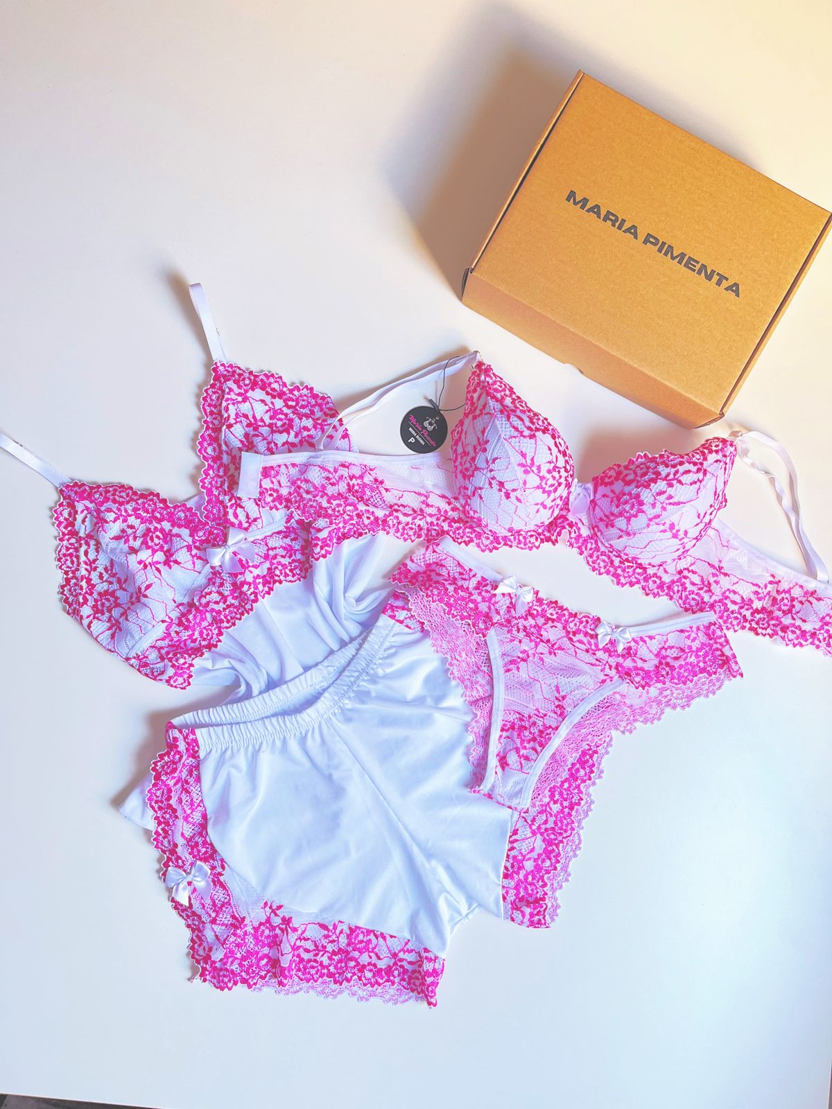 COMBO BABY DOLL E LINGERIE