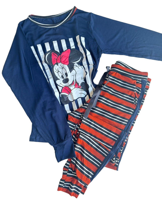 PIJAMA MINNIE AZUL