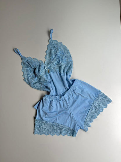 BABY DOLL SAFIRA AZUL CLARO