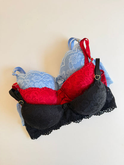 KIT COM 3 CONJUNTO DE LINGERIE