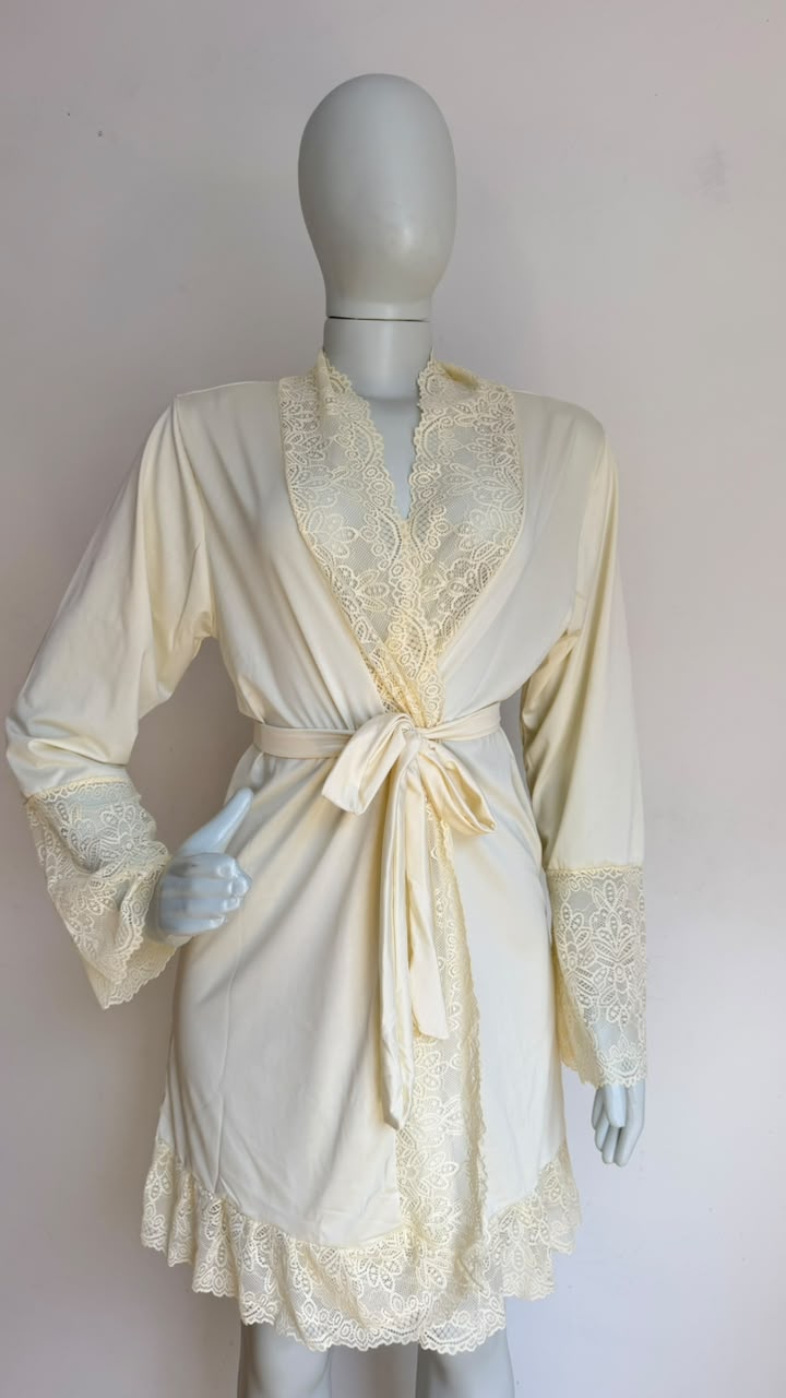 ROBE LUXO MARFIM