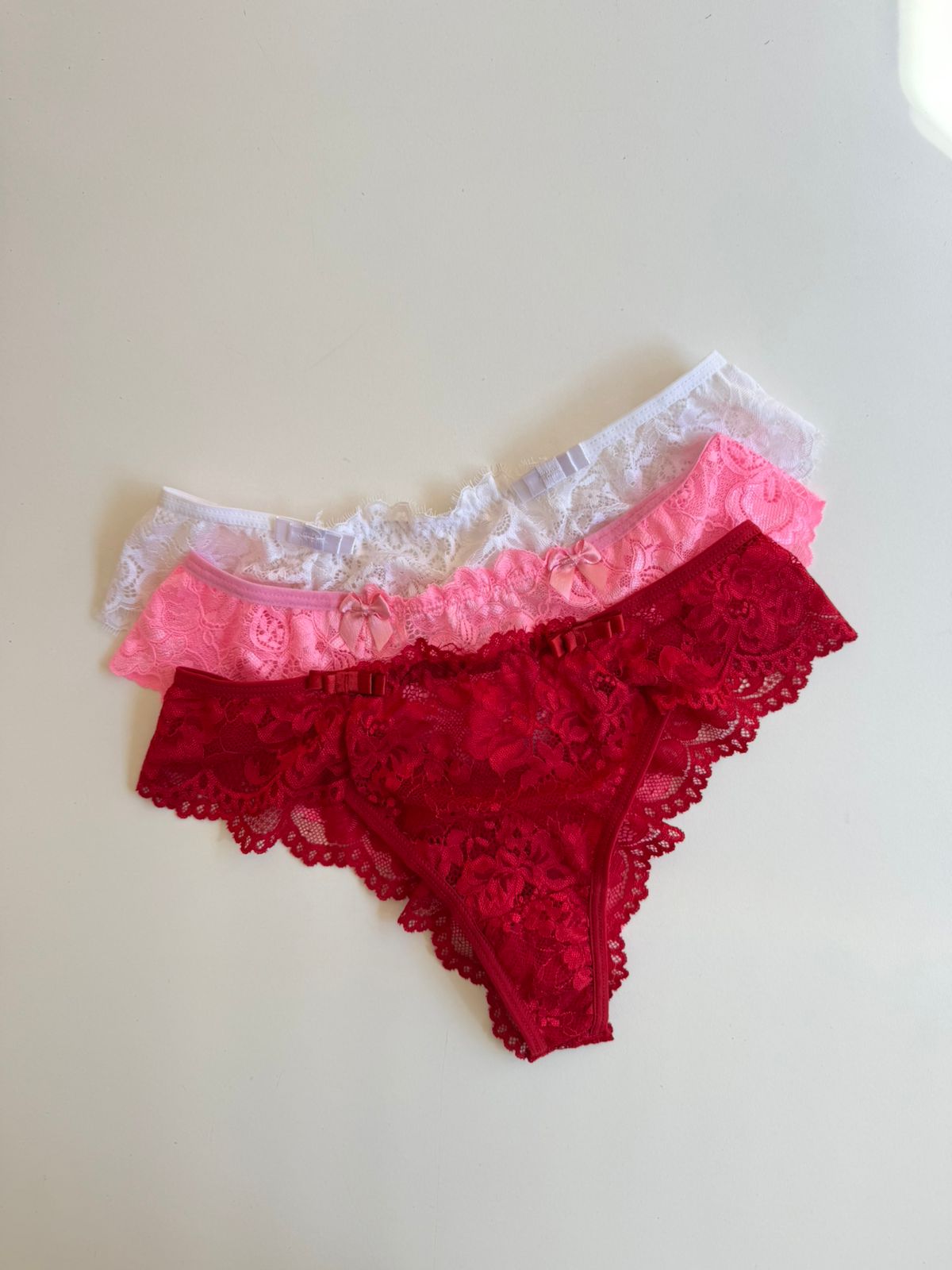 KIT COM 3 CONJUNTO DE LINGERIE