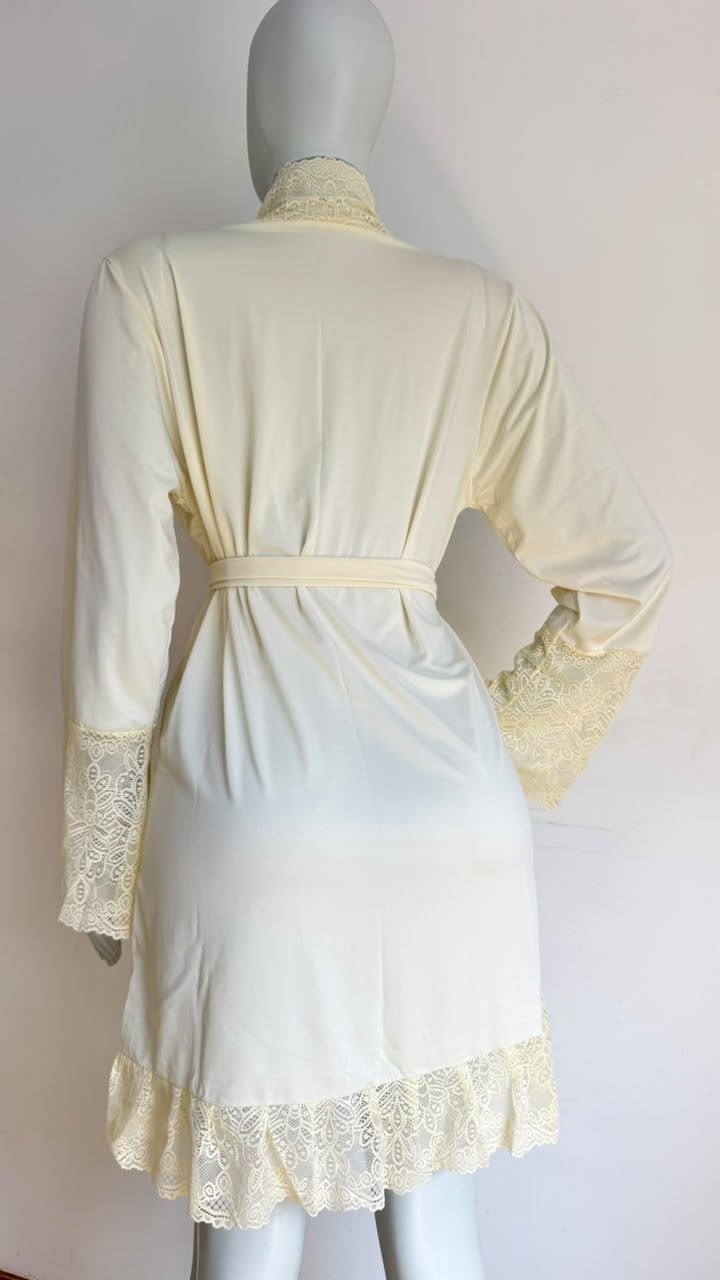 ROBE LUXO MARFIM