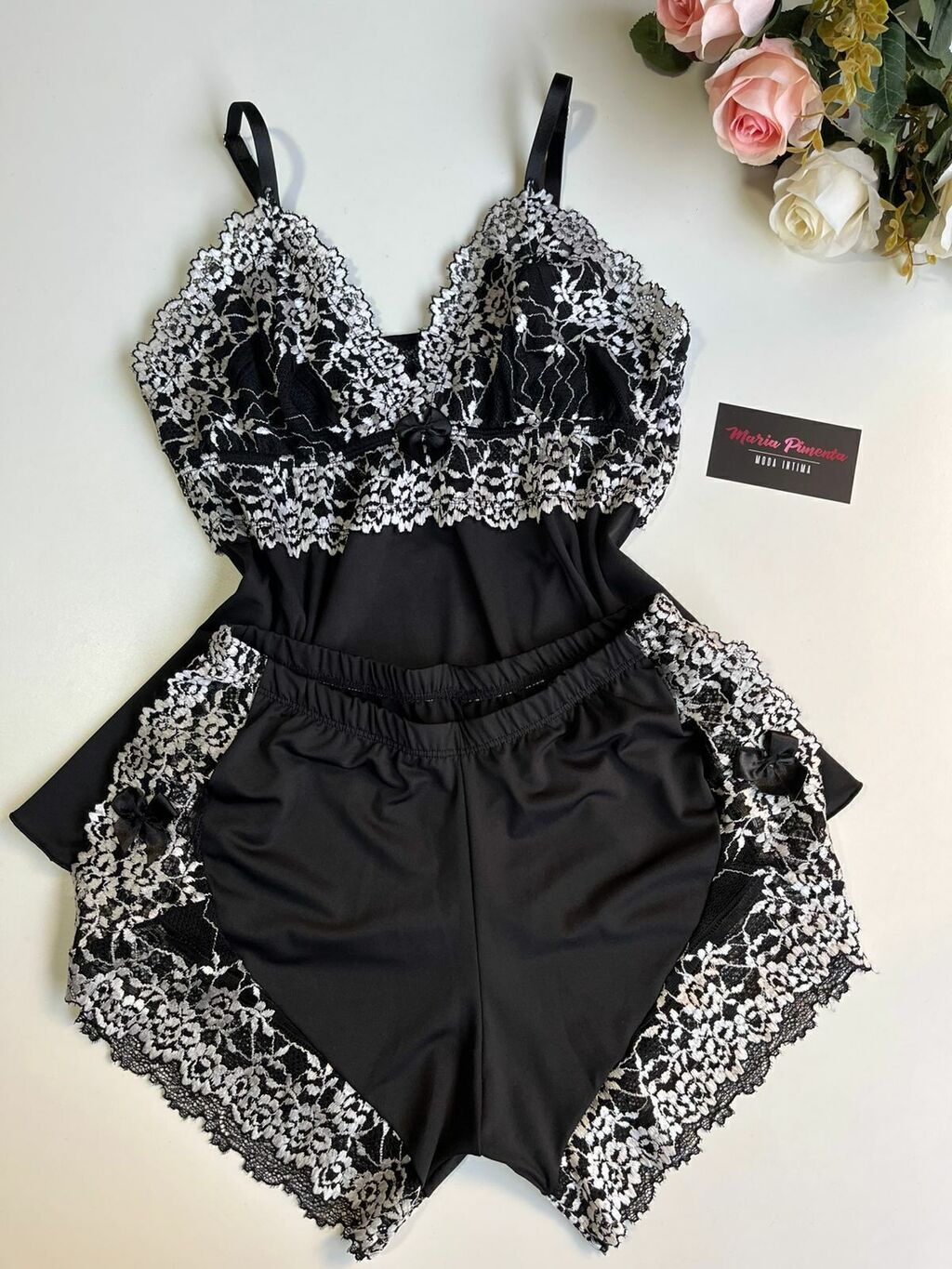 BABY DOLL PRETO