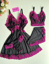 CONJUNTO ESPECIAL LUXO PRETO/INVEJA